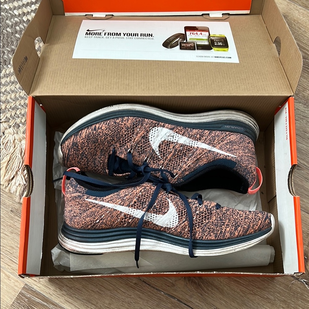 Women’s Nike Flyknit Lunar1+, Size 10